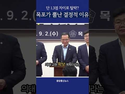 특정 항목서 1.17점 격차? 목포 정치권·시민사회 "국립의대 평가 자료 구체적으로 밝혀라"